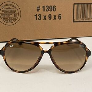 Ray-Ban Cats Classic Women’s Aviator Gloss Havana sunglasses